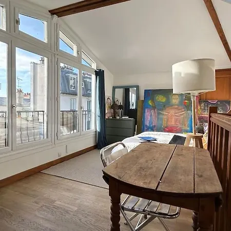 Appartamento Rare : Duplex Au Sommet De Montmartre/sacre-coeur *